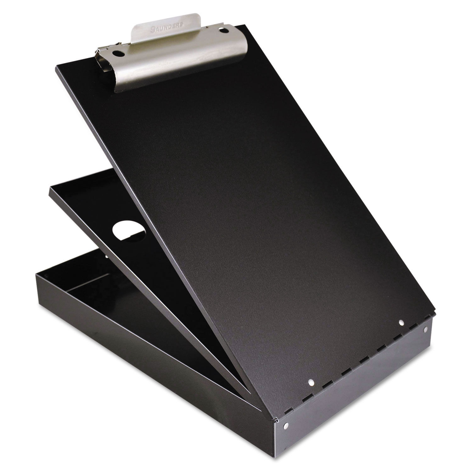 Horizontal Ledger 17 x 11 Aluminum Clipboard - Silver