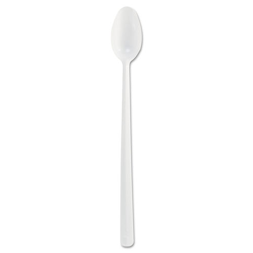 1000 Pack Plastic Tea Spoons Lightweight - White