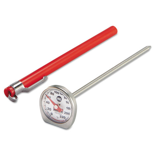 Dishwasher-Safe Industrial-Grade Analog Pocket Thermometer by Rubbermaid®  Commercial PELTHP220DS