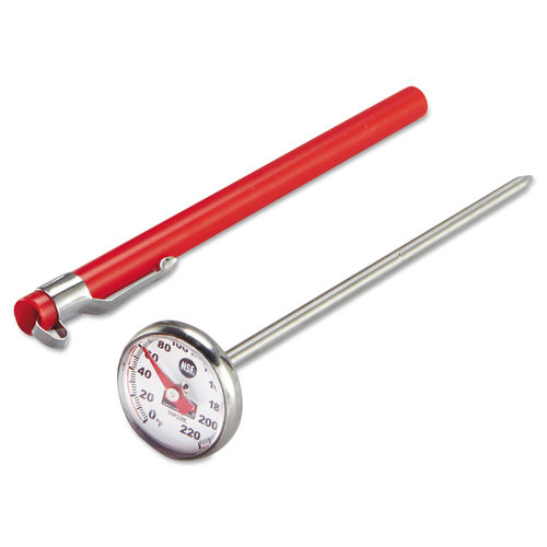 Polder Instant Read Pocket Thermometer Stainless Steel