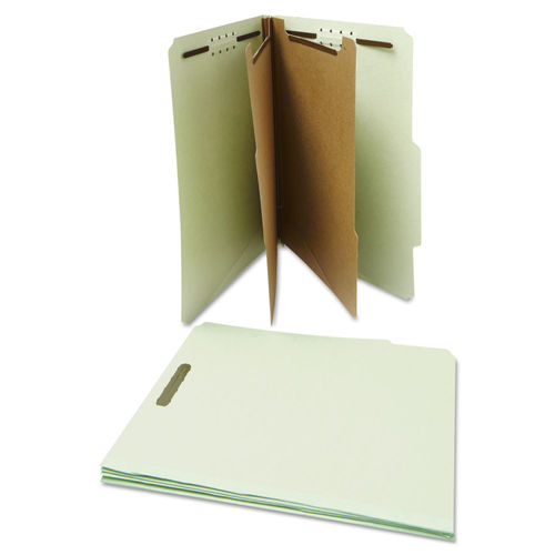 Six--Section Pressboard Classification Folders by Universal® UNV10273 ...