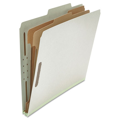 Six-Section Pressboard Classification Folders by Universal® UNV10272