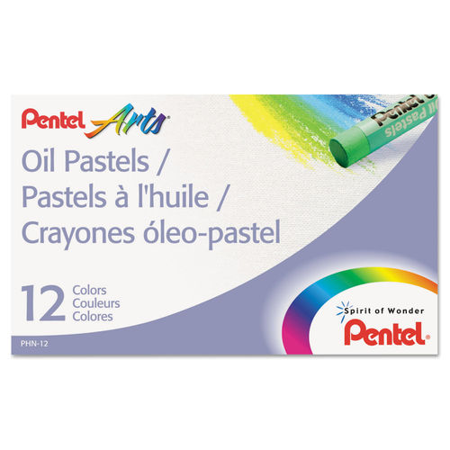Pentel Oil Pastel Set With Carrying Case 45-Color Set Assorted 50
