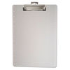 OIC83016 - Plastic Clipboards with 12" Ruler Markings, 0.5" Clip Capacity, Holds 8.5 x 11 Sheets, Clear