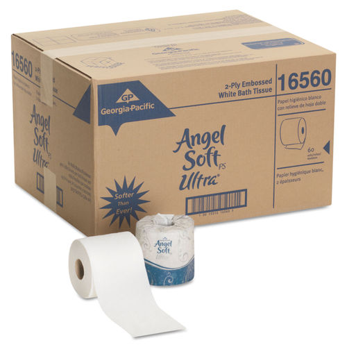 Angel Soft PS Premium Embossed Bathroom Tissue Roll