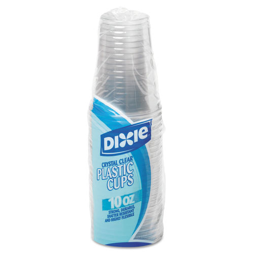 Dixie Clear Plastic Pete Cups, Cold, 16oz, 25-sleeve, 20 Sleeves-carton