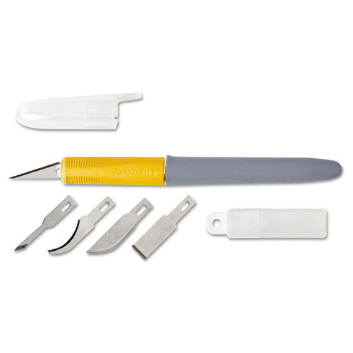 5 HOBBY KNIFE WITH 5 BLADES