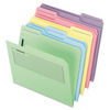 PFX45270 - Printed Notes Fastener Folder, 1 Fastener, Letter Size, Assorted Colors, 30/Pack