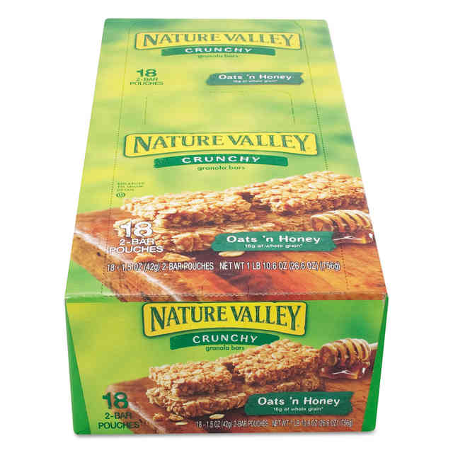 Nature Valley Crunchy Oats & Honey Cereal Bars Family Pack 10 x 42g