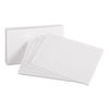 OXF40 - Unruled Index Cards, 4 x 6, White, 100/Pack