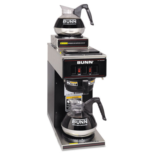 Bunn VPR 12 Cup Pourover Commercial Coffeemaker Black - Office Depot