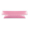 PFX4312PIN - Transparent Colored Tabs For Hanging File Folders, 1/3-Cut, Pink, 3.5" Wide, 25/Pack