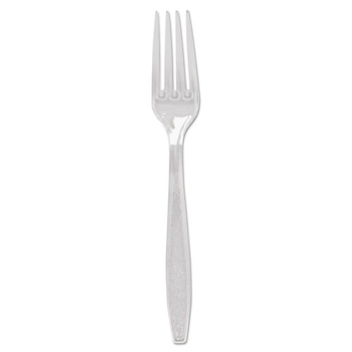 100 Count] Clear Plastic Knives Heavy Duty, Disposable Steak