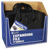 CLI48211 - EXPANDING FILE W/ HANDLES, 16" EXPANSION, 13 SECTIONS, LETTER SIZE, BLACK