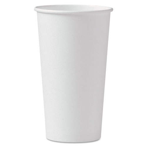 Solo Paper Portion Cups, 4 oz, White, 250/Bag, 20 Bags/Carton