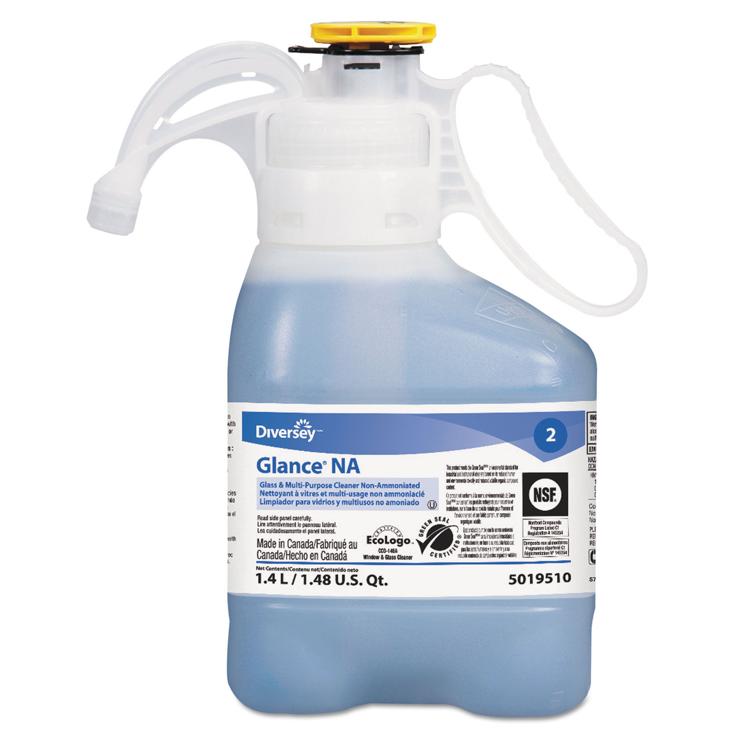 Glance NA Glass & Surface Cleaner NonAmmoniated by Diversey