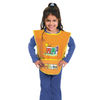 CKC5207 - Kraft Artist Smock, Fits Kids Ages 3-8, Vinyl, One Size Fits All, Bright Colors