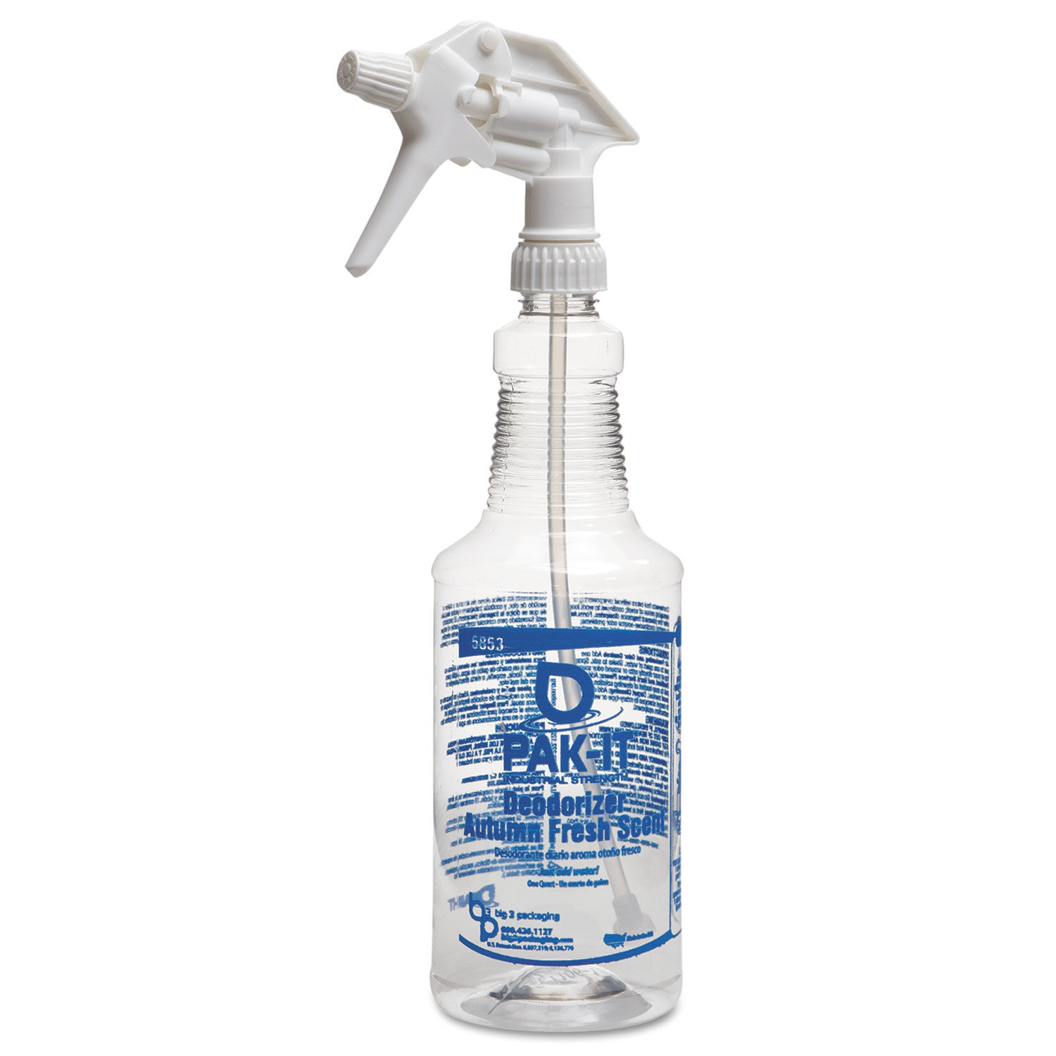 PAK IT Commercial Trigger Spray Bottle HDPE Heavy Duty All Purpose