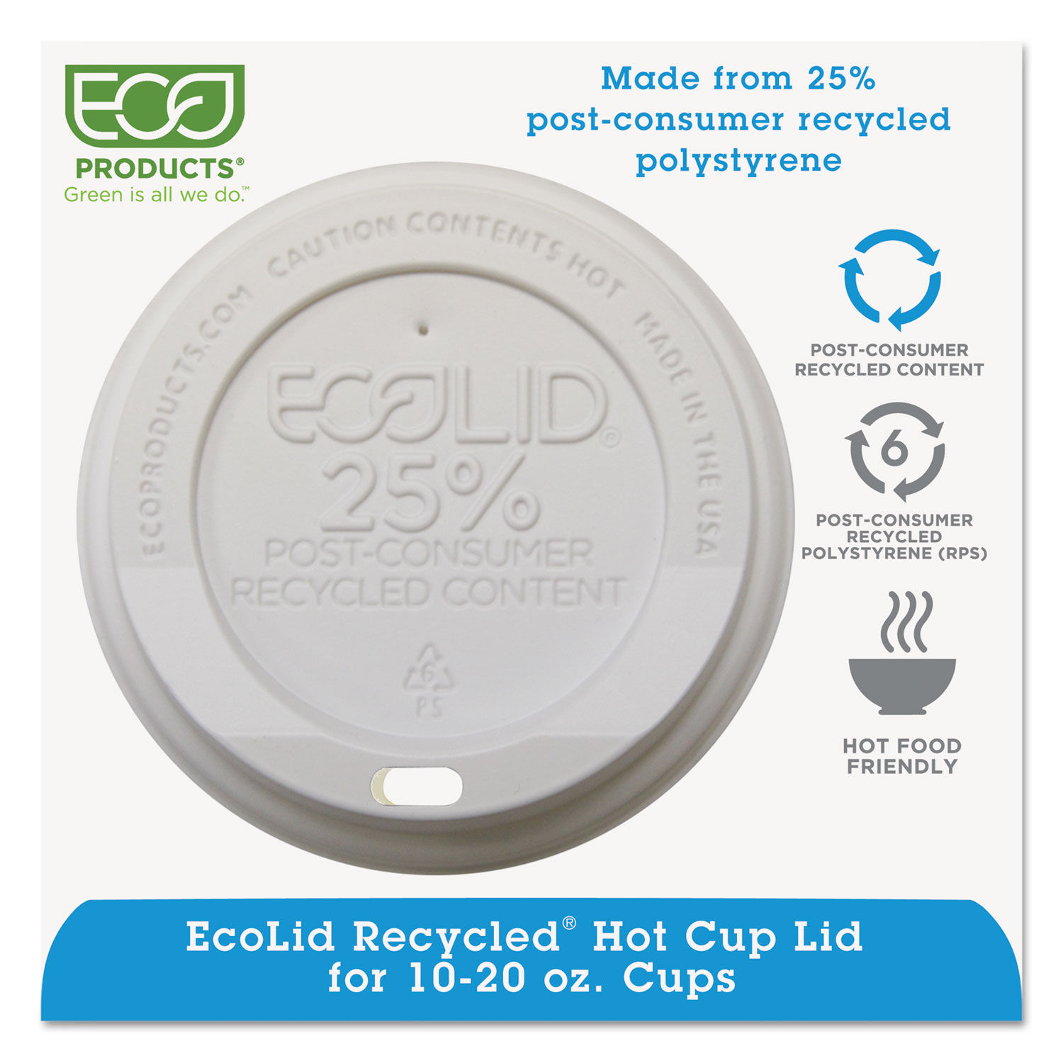 ECO-PRODUCTS,INC. Eco-Products World Art Hot Beverage Cups - ECOEPBHC12WA 