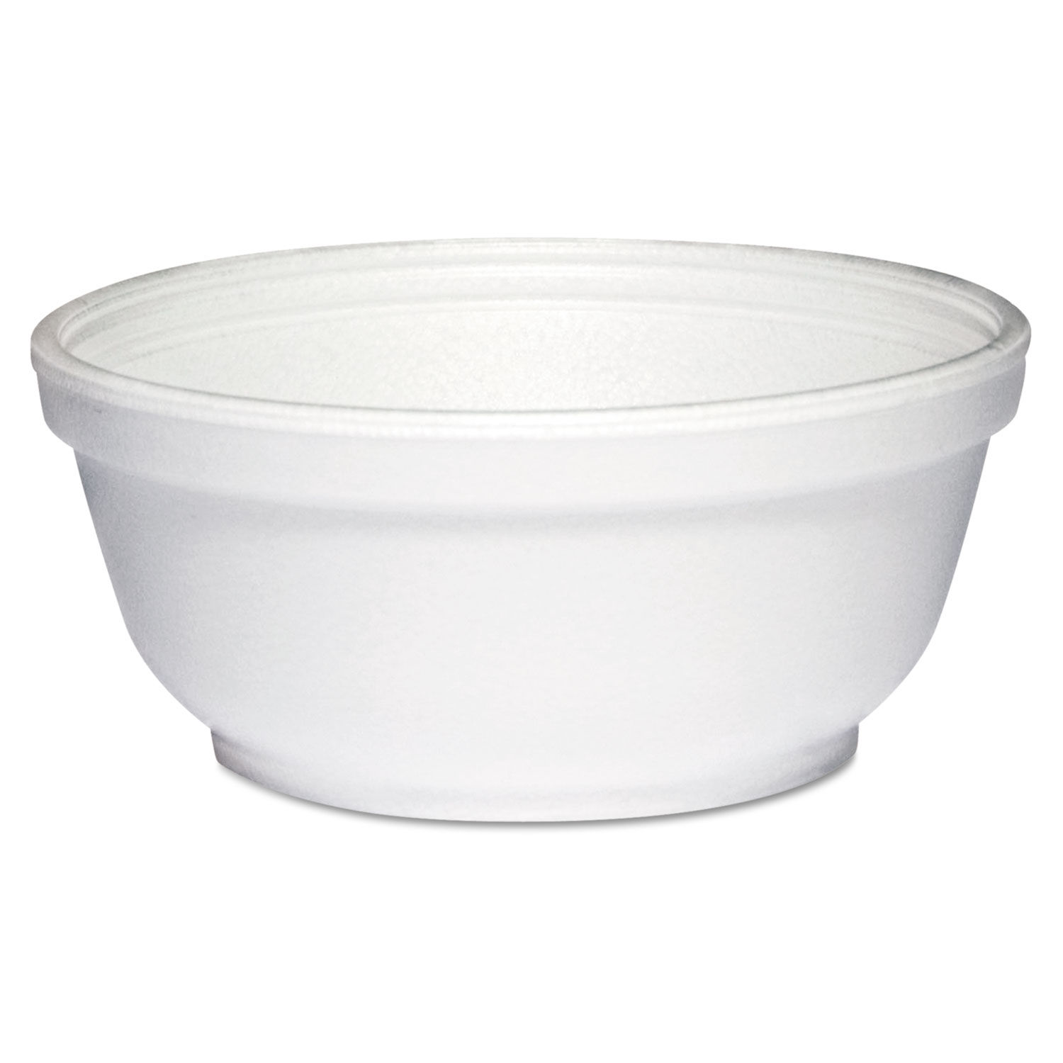 Dart Insulated Foam Bowls, 6 oz, White, 50/Pack, 20 Packs/CT