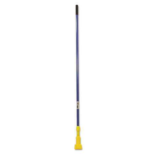 Rubbermaid Commercial Fiberglass Gripper Mop Handle, Yellow/Gray