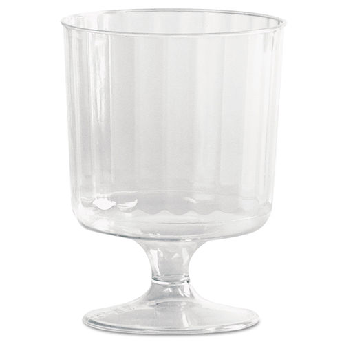 10 oz. Plastic White Wine Glasses