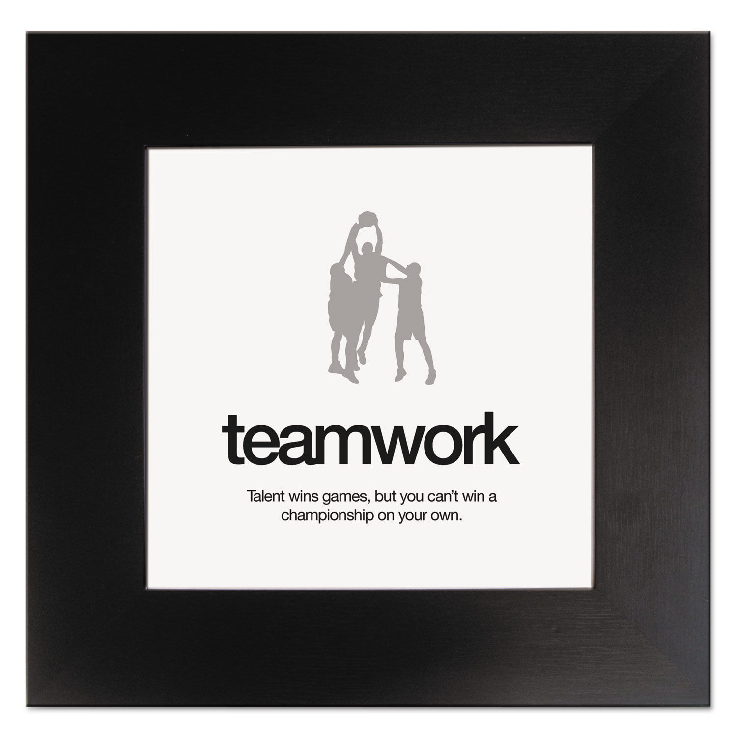 teamwork motivational poster