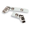 AVT75410 - Badge Straps with Clips, 0.38" x 2.75", Clear, 100/Box