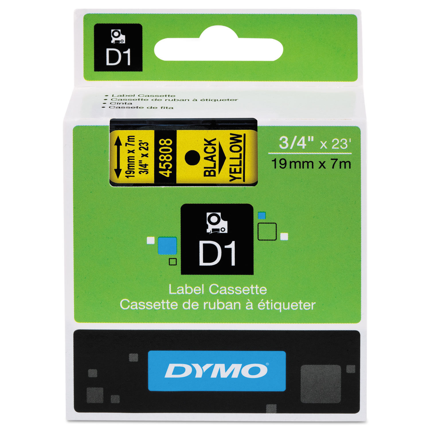 D1 High-Performance Polyester Removable Label Tape by DYMO® DYM45808 |  