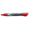 QRT50014M - EnduraGlide Dry Erase Marker, Broad Chisel Tip, Red, Dozen