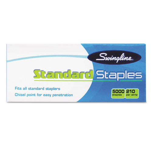 Office Depot Brand Standard Staples 14 5000 Staples Per Pack Box Of 5 Packs  - Office Depot