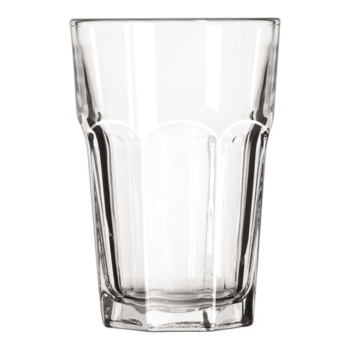 Libbey Gibraltar Glass Tumblers, 14oz, 5 1/8 Tall, 36/Case