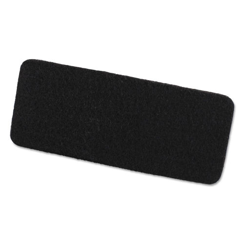 Lorell Dry Erase Board Eraser, Black