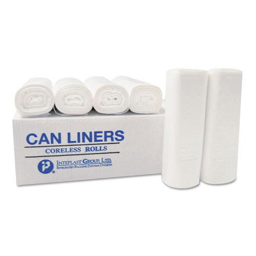 Inteplast 30 gal. Clear High-Density Can Liner (25-Rolls)