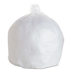 15 Gallon Trash Bags 15 Gal Garbage Bags Can Liners - 24 x 33 8 Micron  CLEAR 1000ct