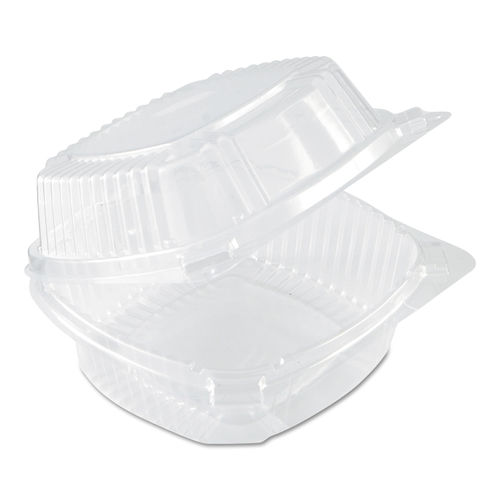 Clear Hinged Take-Out Containers - 20 oz