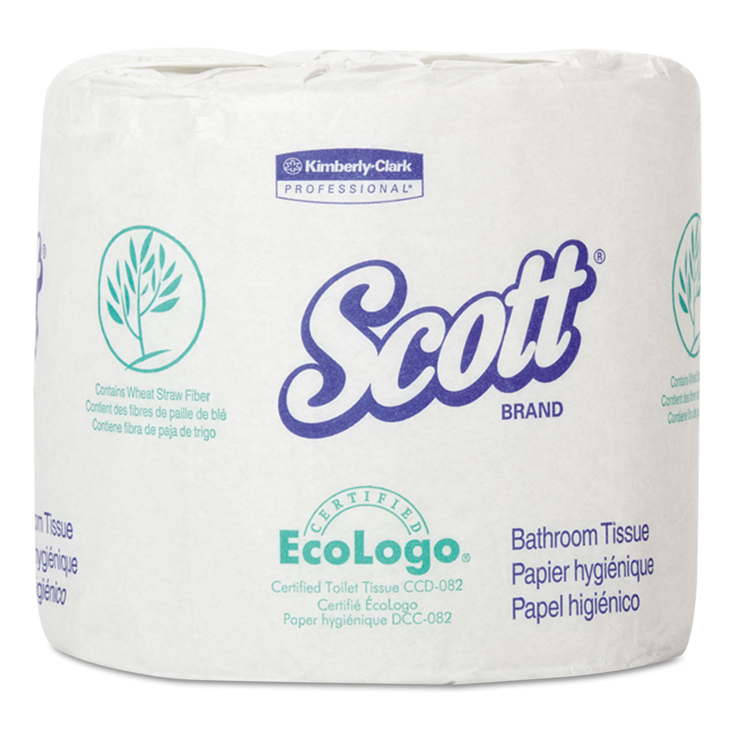 Scott Standard Bathroom Tissue, 2-Ply, 506 Sheets/Roll, 80/CT (KCC13217)