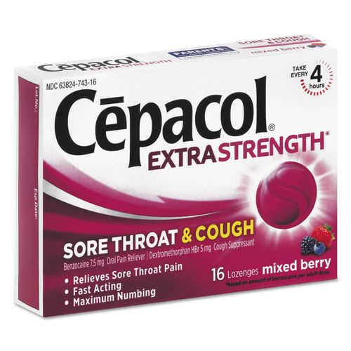 Sore Throat and Cough Lozenges by Cepacol® RAC74016CT