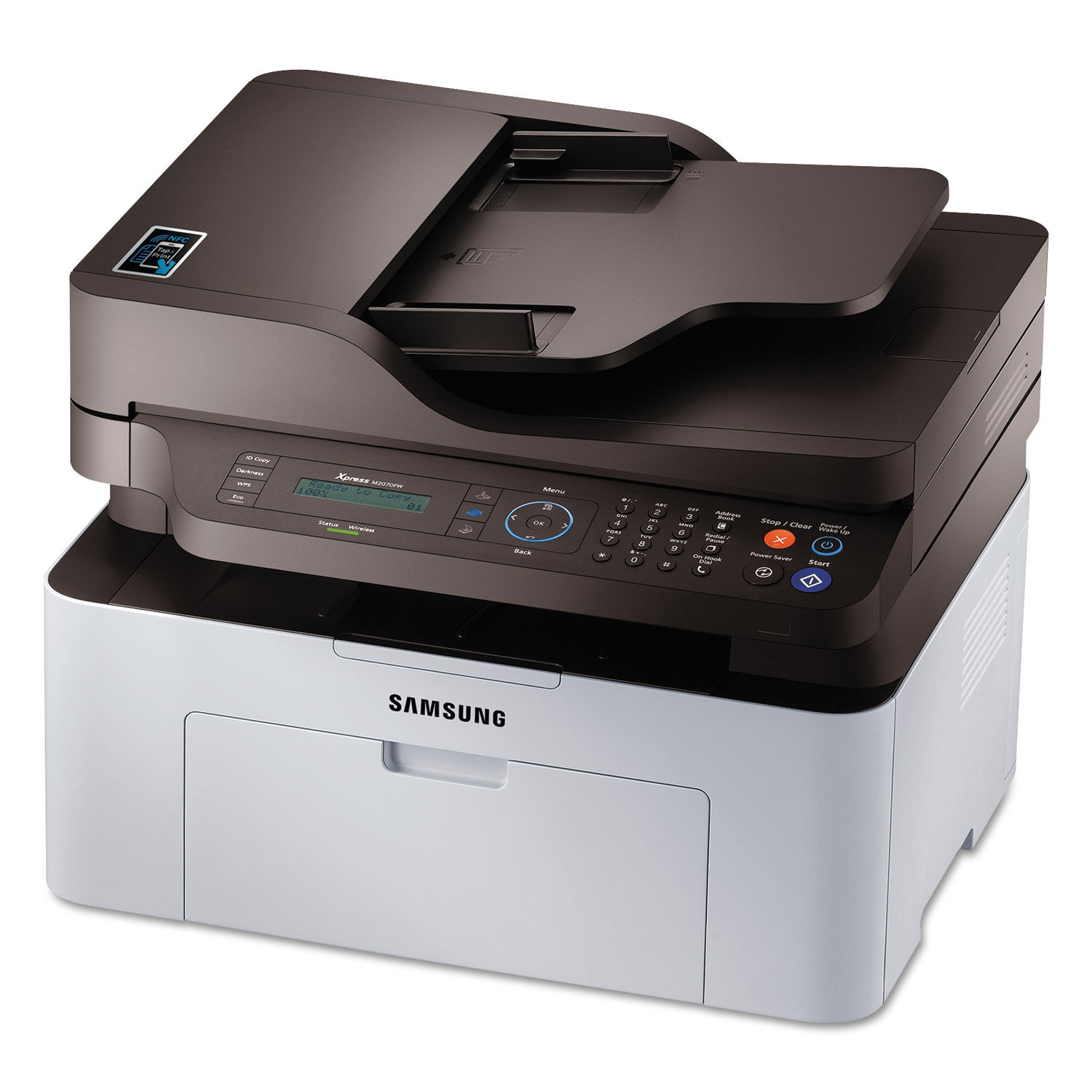 Xpress SL-M2070FW Wireless Laser Multifunction Printer Samsung SASSS296H | OnTimeSupplies.com