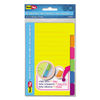 RTG29500 - Index Sticky Notes, 6-Tab Sets, Note Ruled, 4" x 6", Assorted Colors, 60 Sheets/Set, 2 Sets/Pack