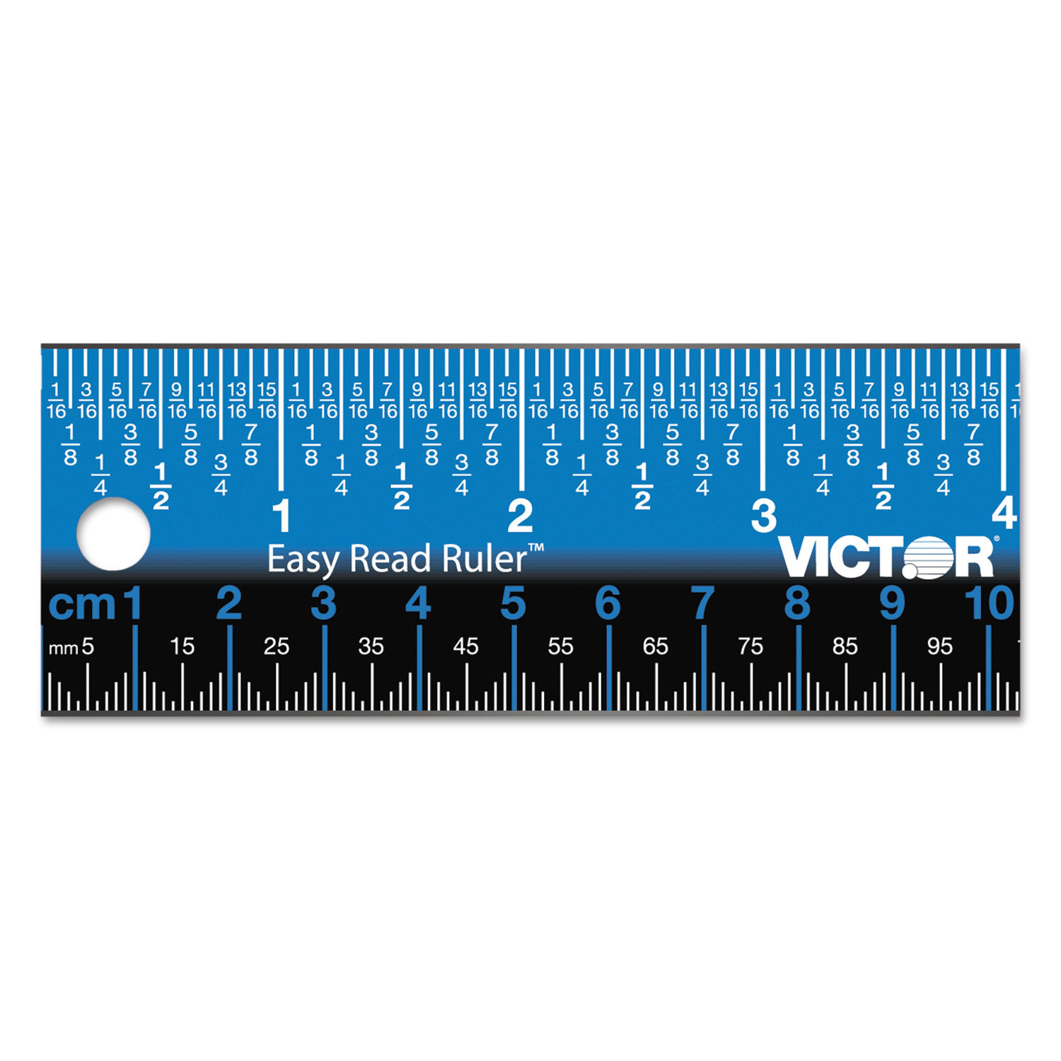 easy-read-stainless-steel-ruler-by-victor-vctez12sbl-ontimesupplies