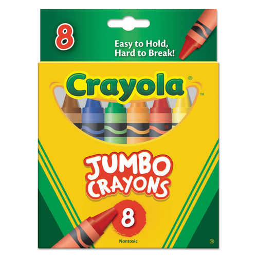Promotional 8-Piece Crayon Set Printed with Your Logo In One Color - 500  QTY