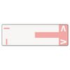 SMD67160 - AlphaZ Color-Coded First Letter Combo Alpha Labels, I/V, 1.16 x 3.63, Pink/White, 5/Sheet, 20 Sheets/Pack