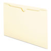 SMD76410 - Manila File Jackets, 1-Ply Straight Tab, Legal Size, Manila, 100/Box