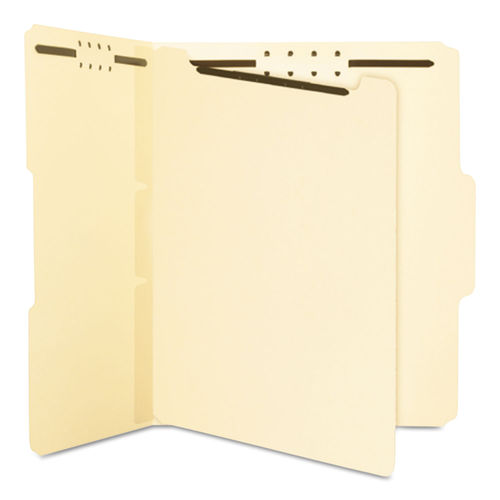 Self-Adhesive Folder Dividers with Twin-Prong Fasteners for Top