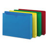 SMD75673 - Colored File Jackets with Reinforced Double-Ply Tab, Straight Tab, Letter Size, Assorted Colors, 50/Box