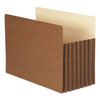 SMD74395 - Redrope TUFF Pocket Drop-Front File Pockets with Fully Lined Gussets, 7" Expansion, Legal Size, Redrope, 5/Box