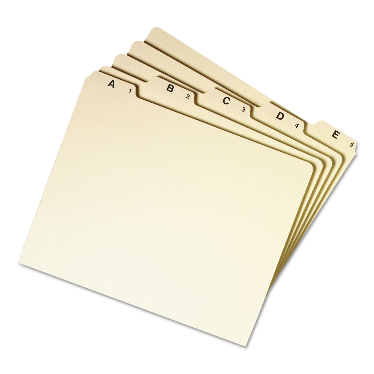 Manila File Folders Smead Alphabet File Folders - 25 Manila Folders ...