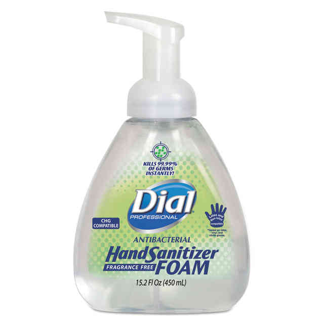 Antibacterial Foam Hand Sanitizer, 15.2 oz Pump Bottle, Fragrance-Free, 4/Carton Antibacterial Foam Hand Sanitizer, 15.2 oz Pump Bottle, Fragrance-Free, 4/Carton