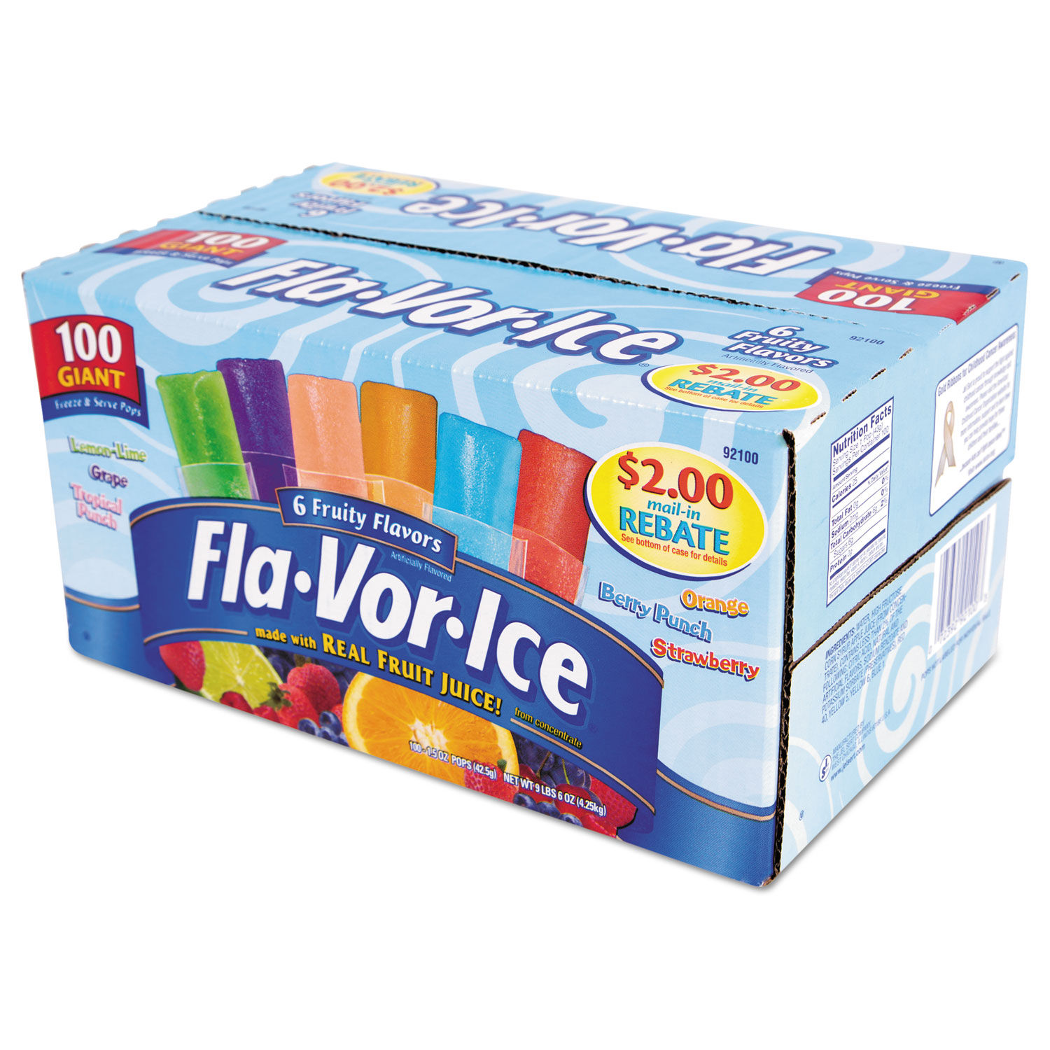 Fruity Freezer Bars by FlaVorIce® JLS92100